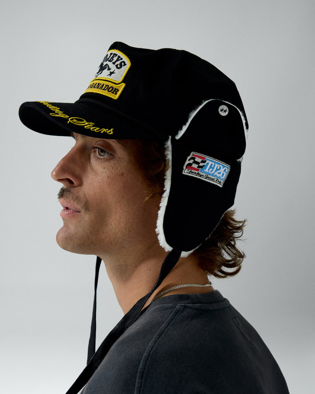Caballo Ganador Earflap – worn by model
