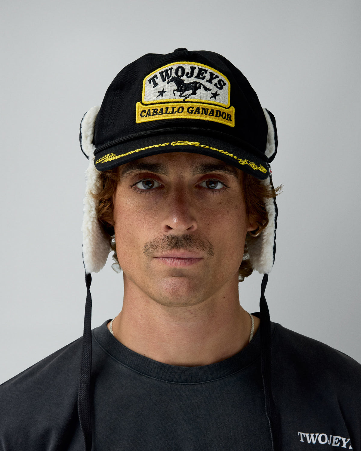 Caballo Ganador Earflap – worn by model