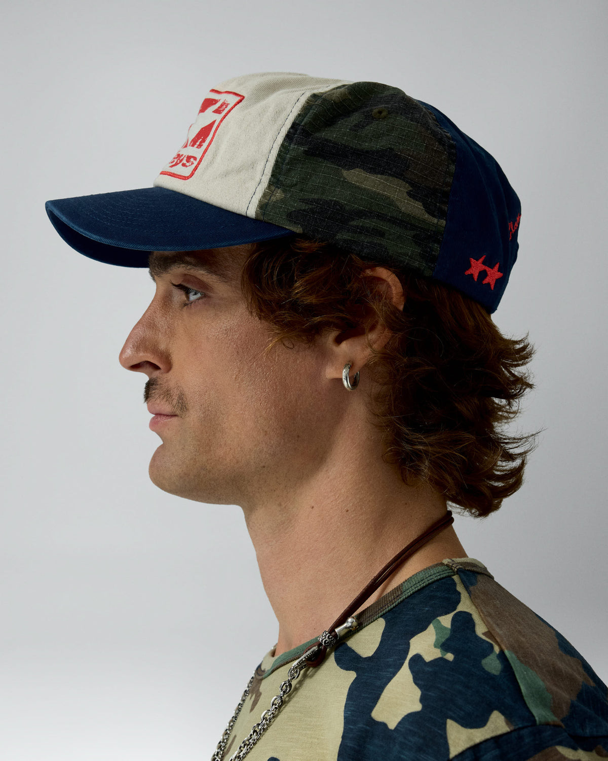 Class Ditcher Camo Cap – worn by model