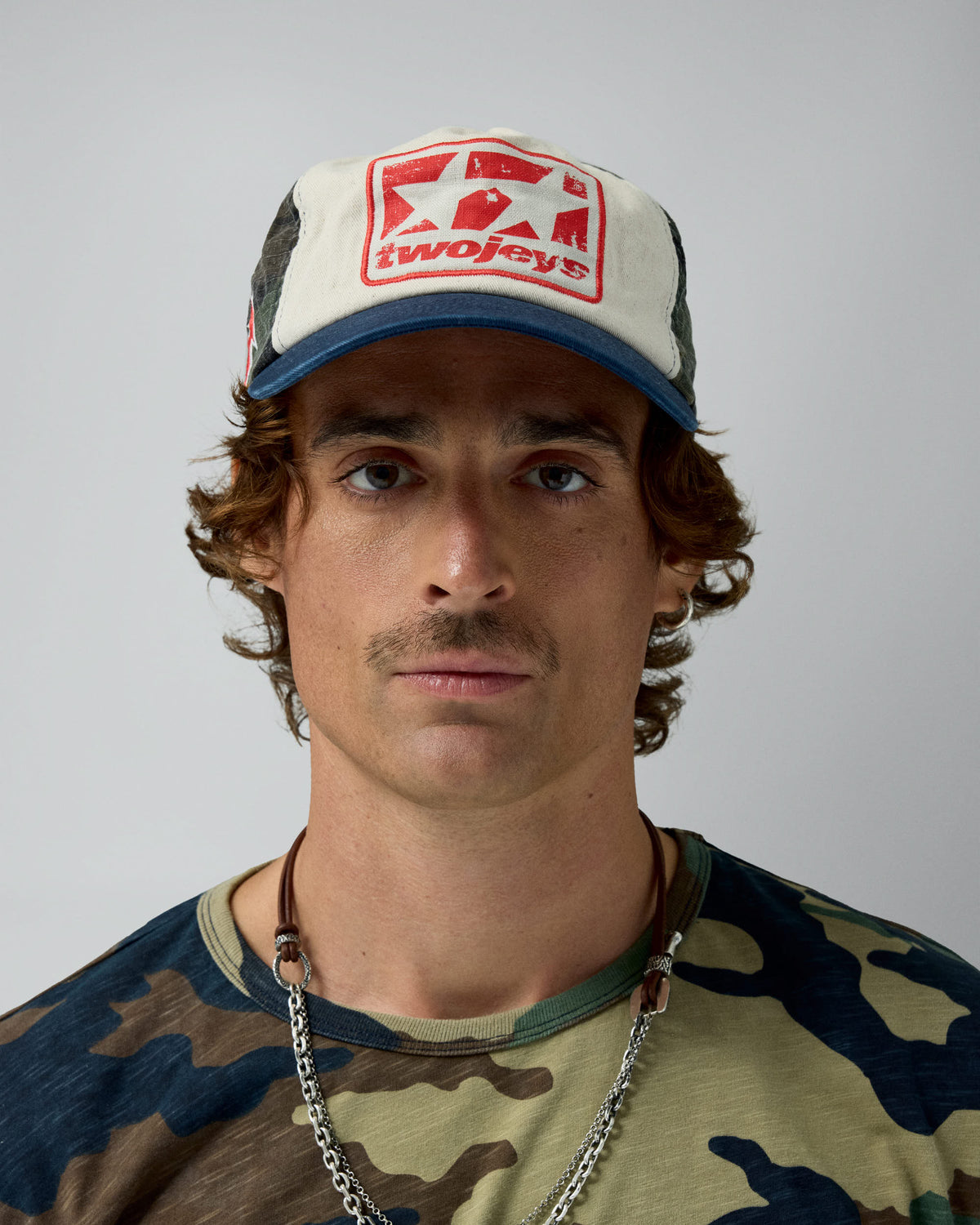 Class Ditcher Camo Cap – worn by model