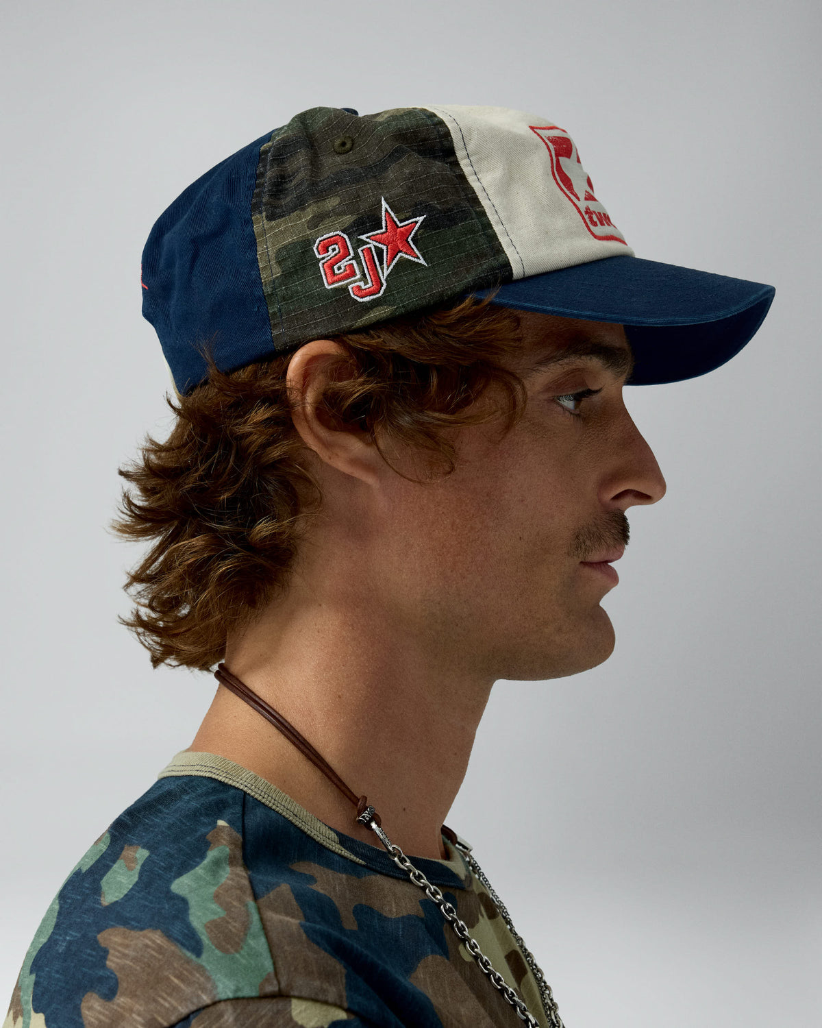 Class Ditcher Camo Cap – worn by model