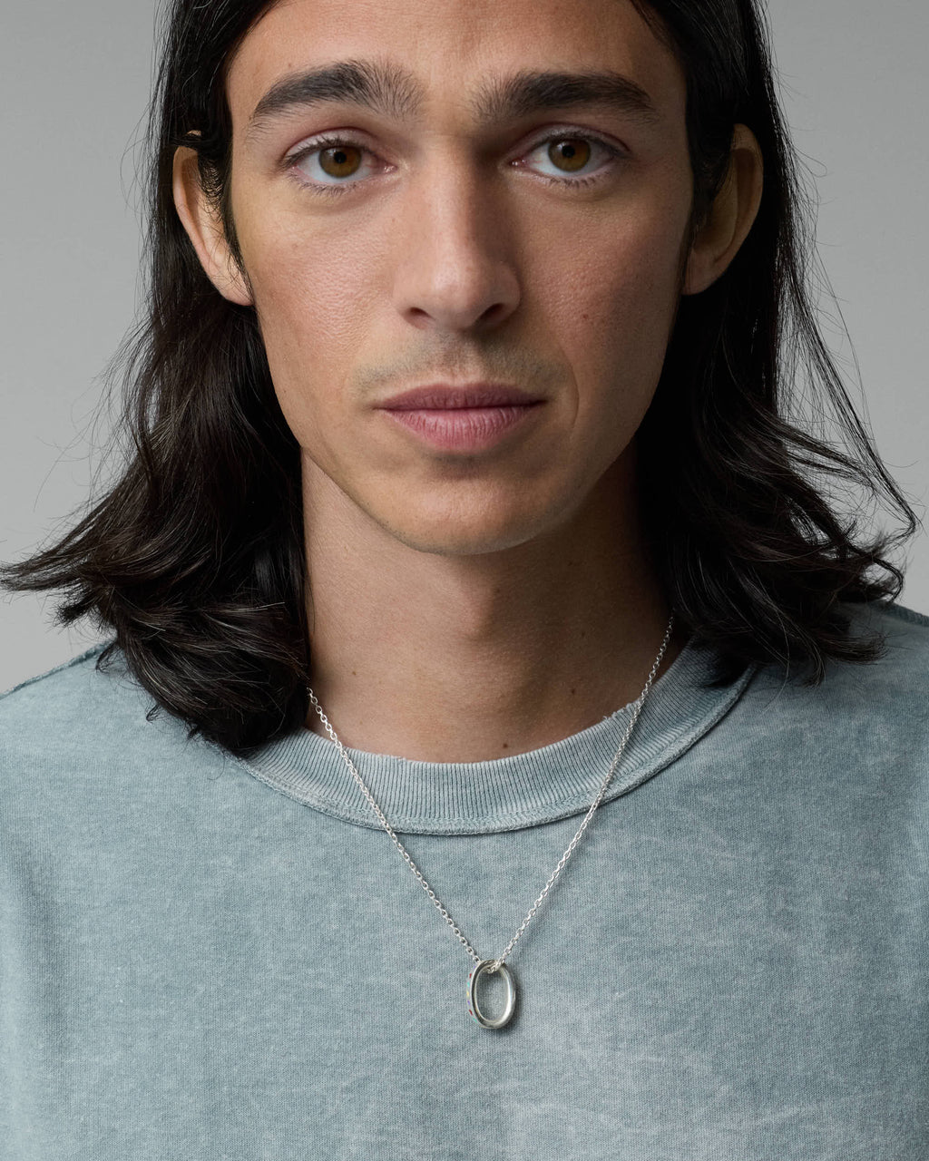 Enameled Multicolor Icon Link L