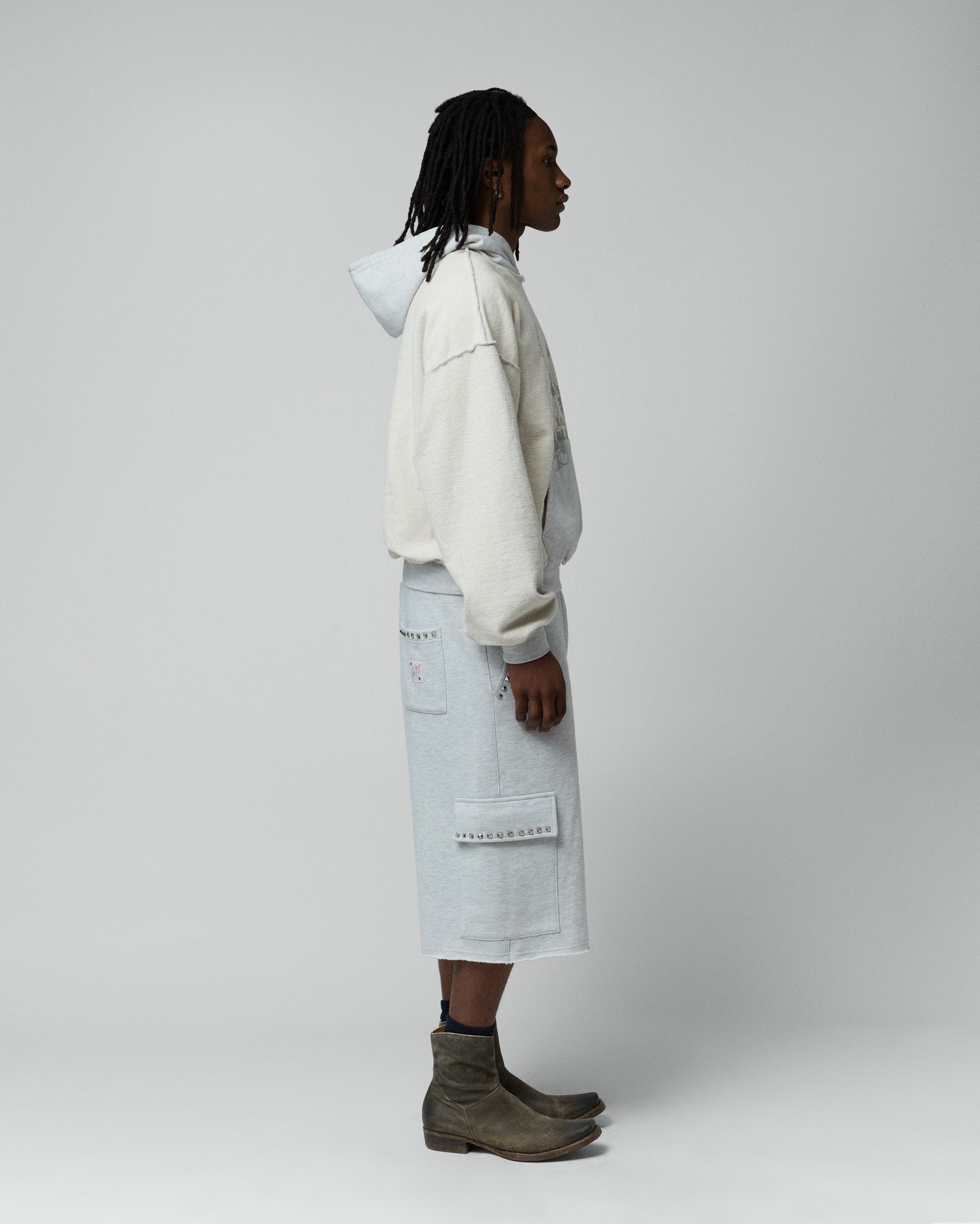 Local Craft Hoodie Grey Melange