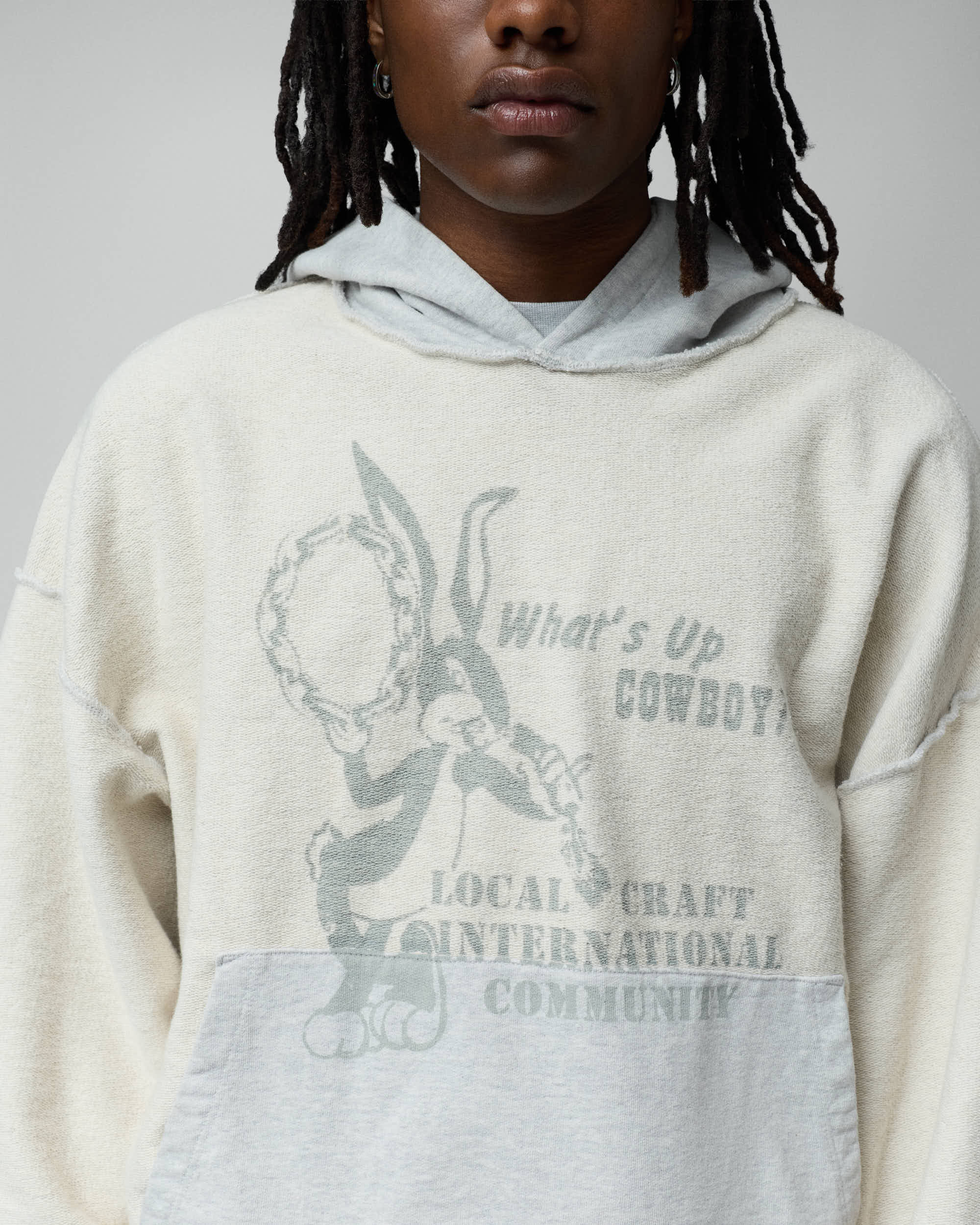 Local Craft Hoodie Grey Melange – Twojeys