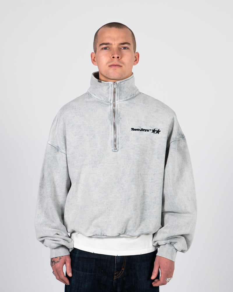 Icon Acid Grey Quarter Zip