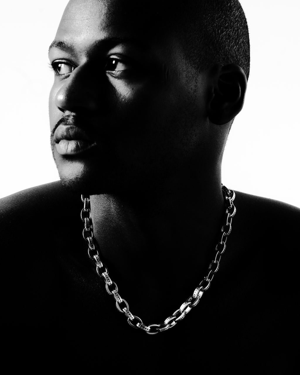 Icon Monogram Link Necklace