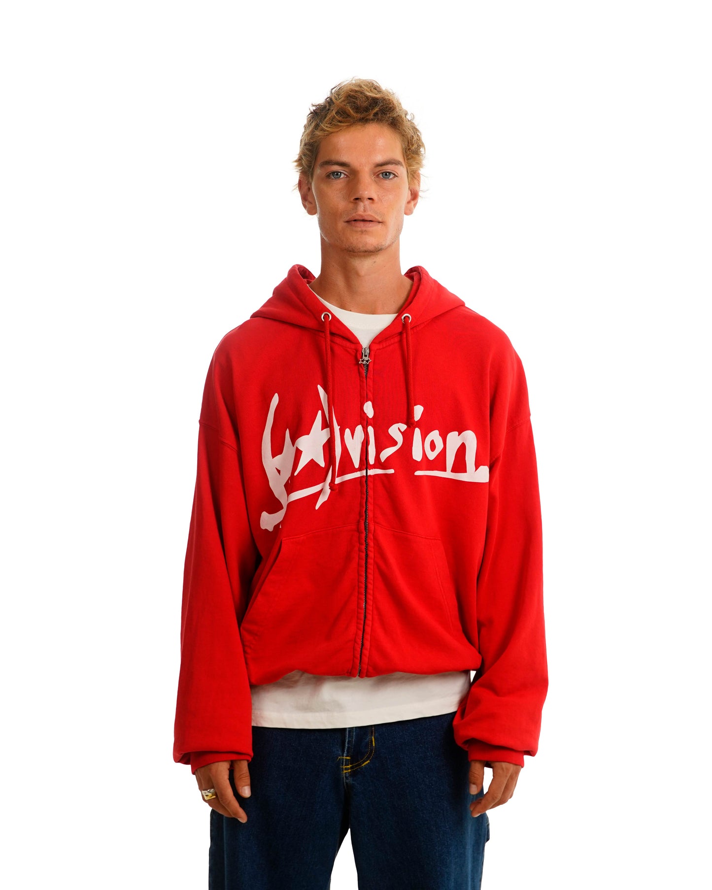 Division x TwoJeys zipper red