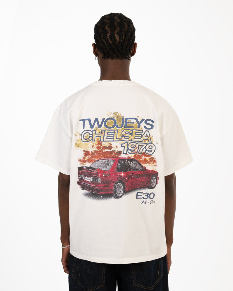 E30 White Tee
