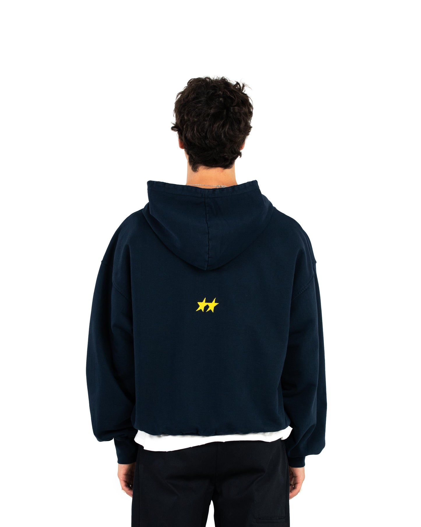 Icon Washed Navy Hoodie
