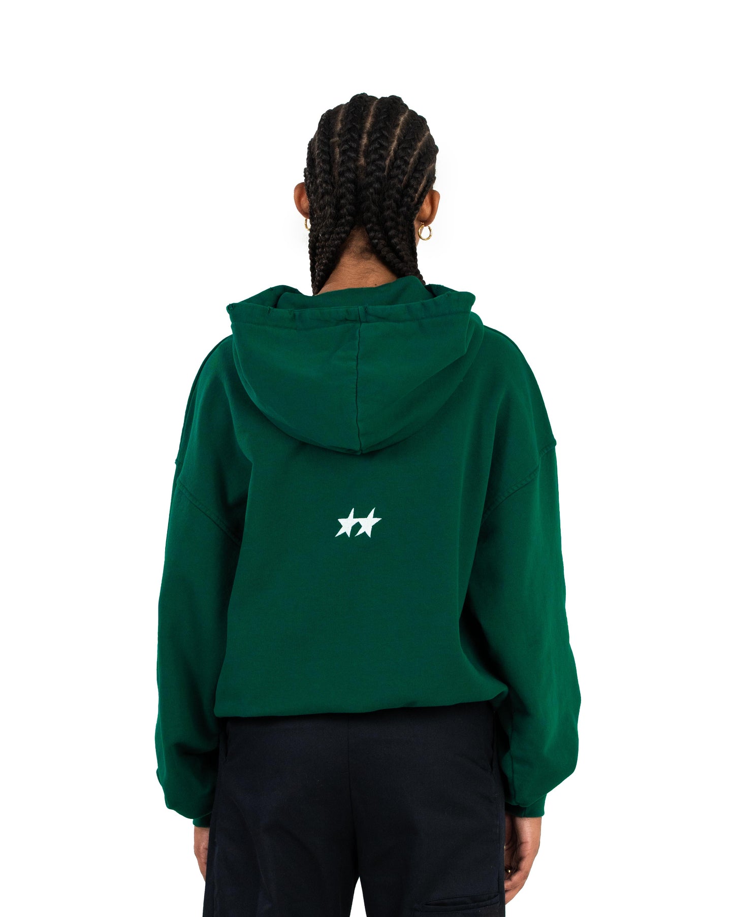Icon Washed Pine Green Hoodie