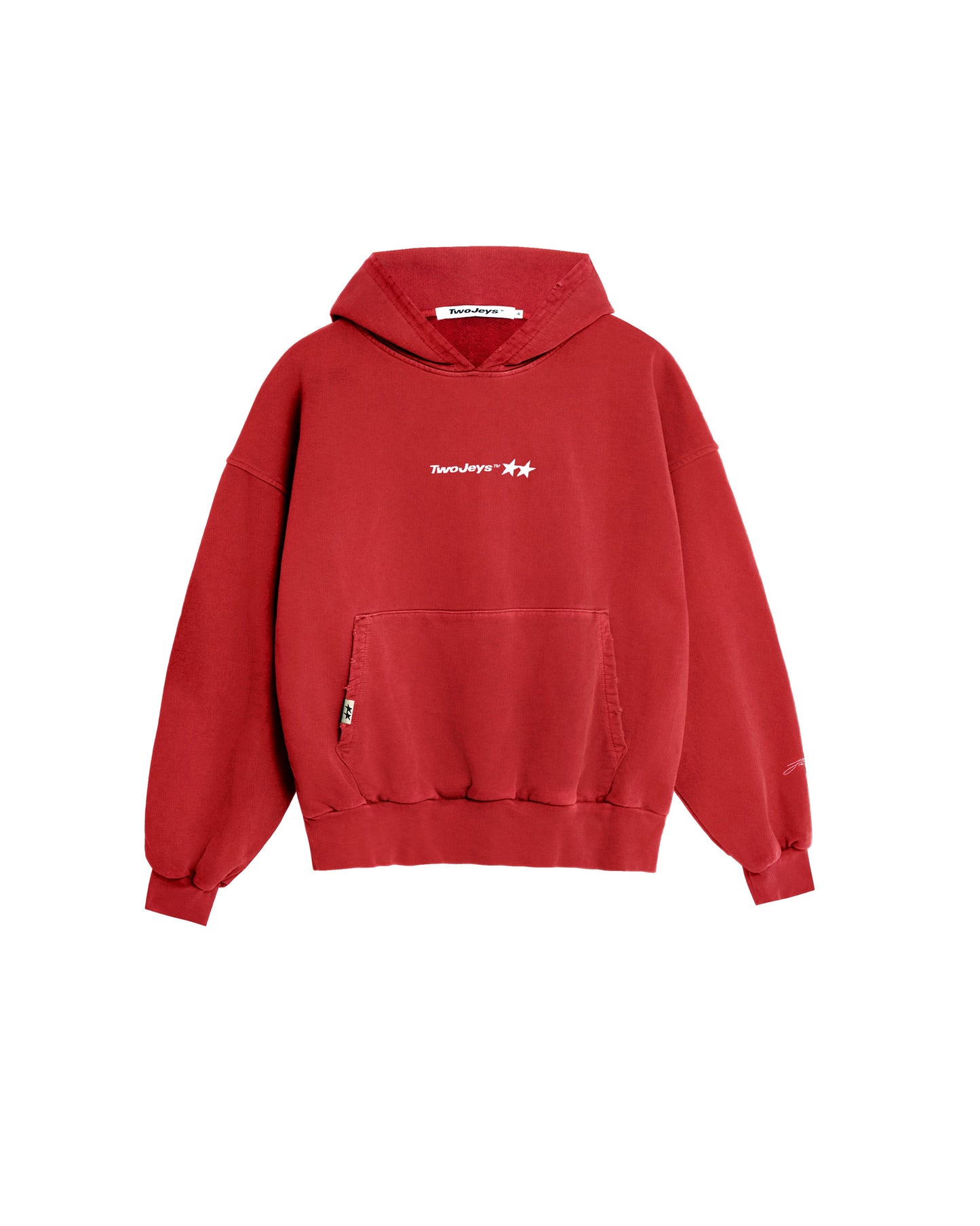 Icon Washed Red Hoodie
