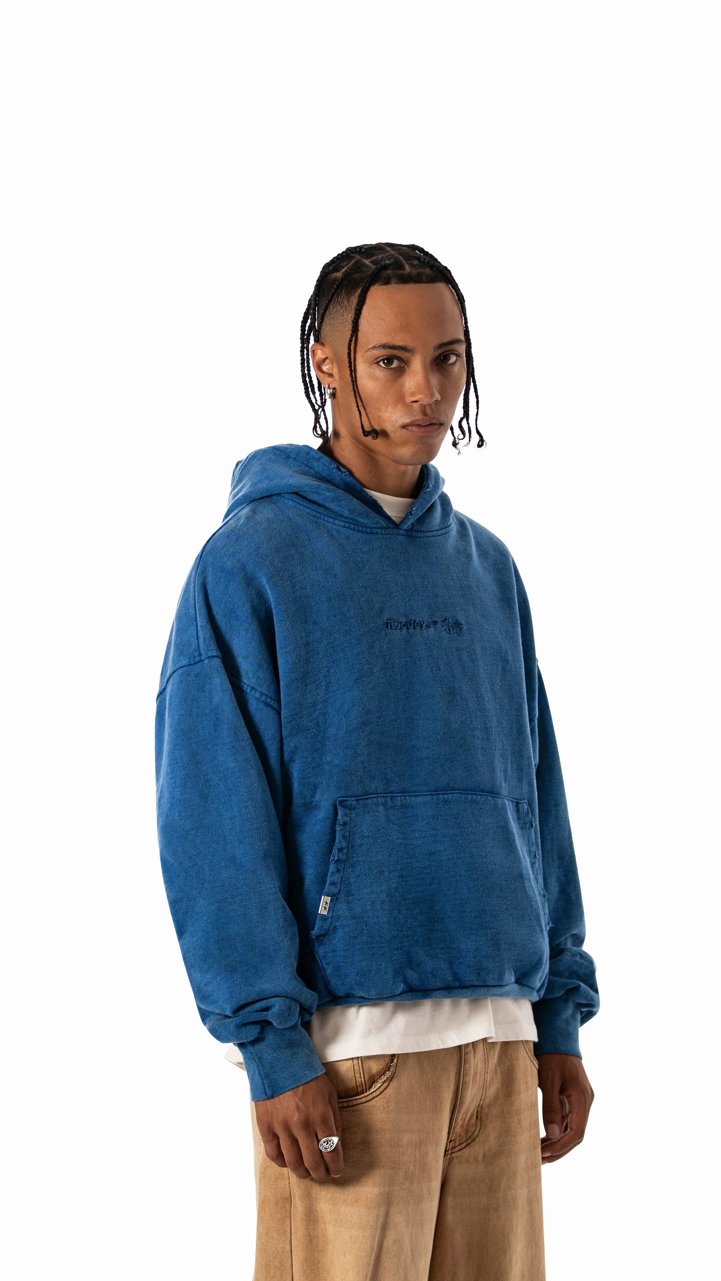 Icon Acid Blue Hoodie