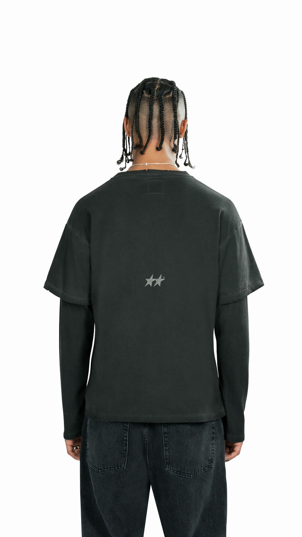 Icon Washed Black Long Sleeve