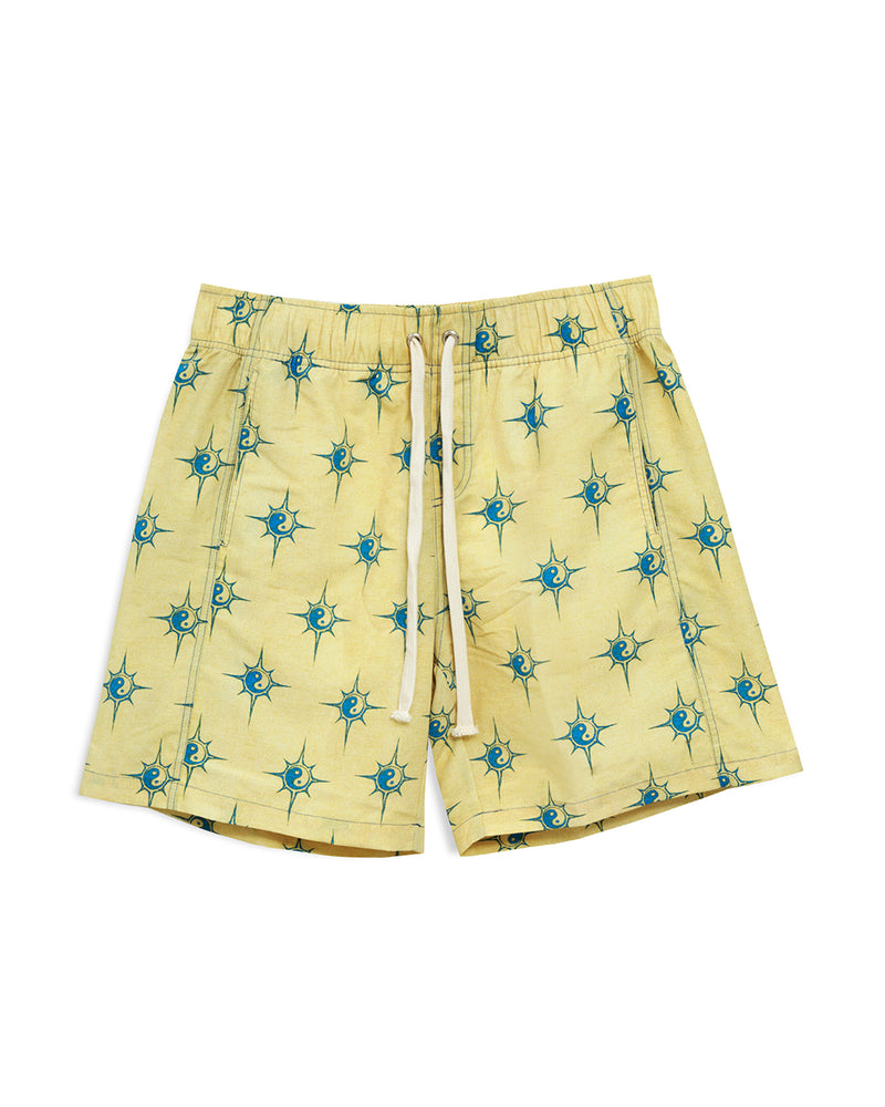 TJ x Cabrio Yellow Swimwear