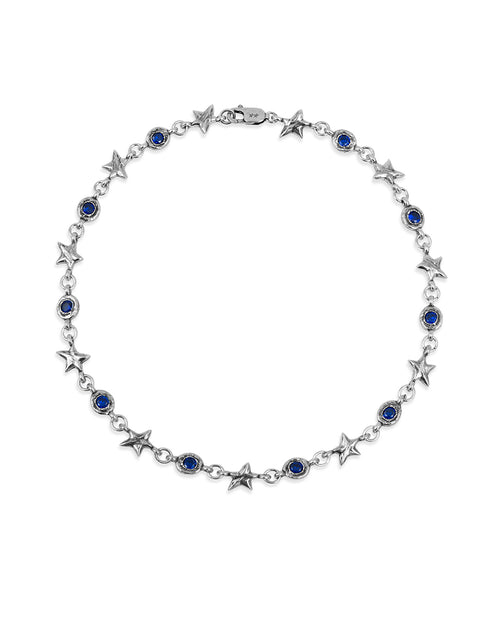 Blue Squadra Necklace