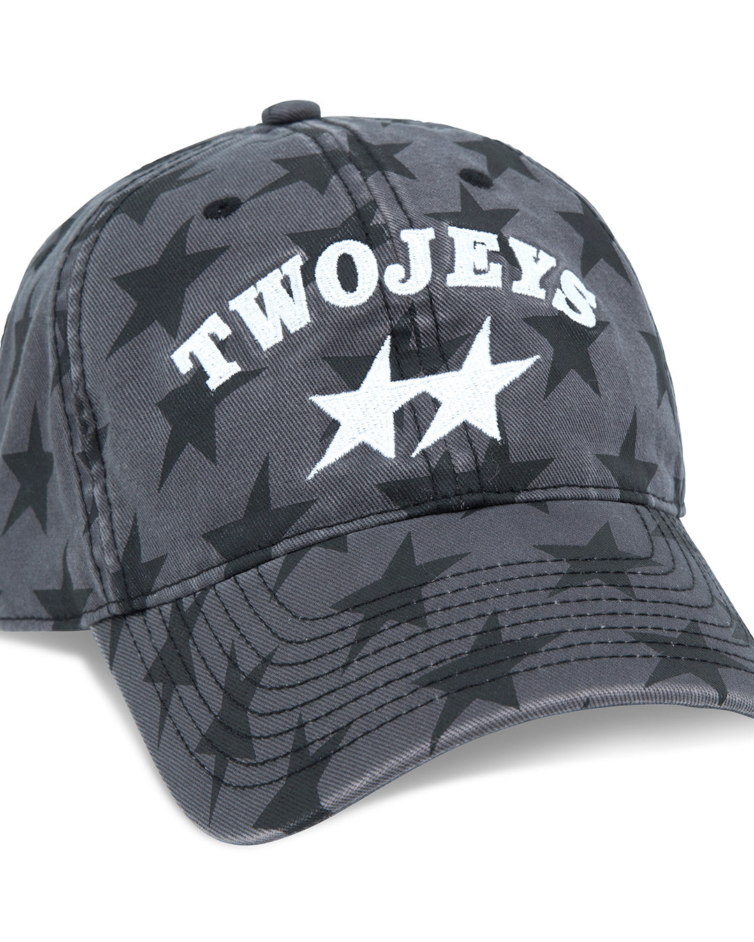 All-Over Black Dad Cap