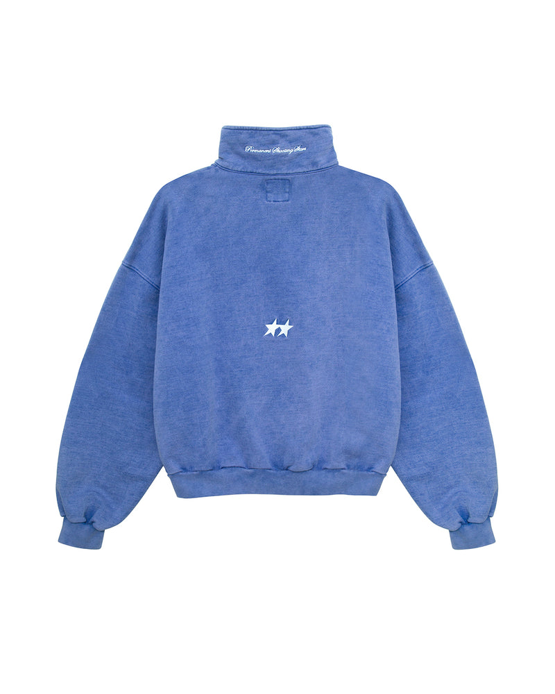 Quarter Zip Icon Violet Délavé