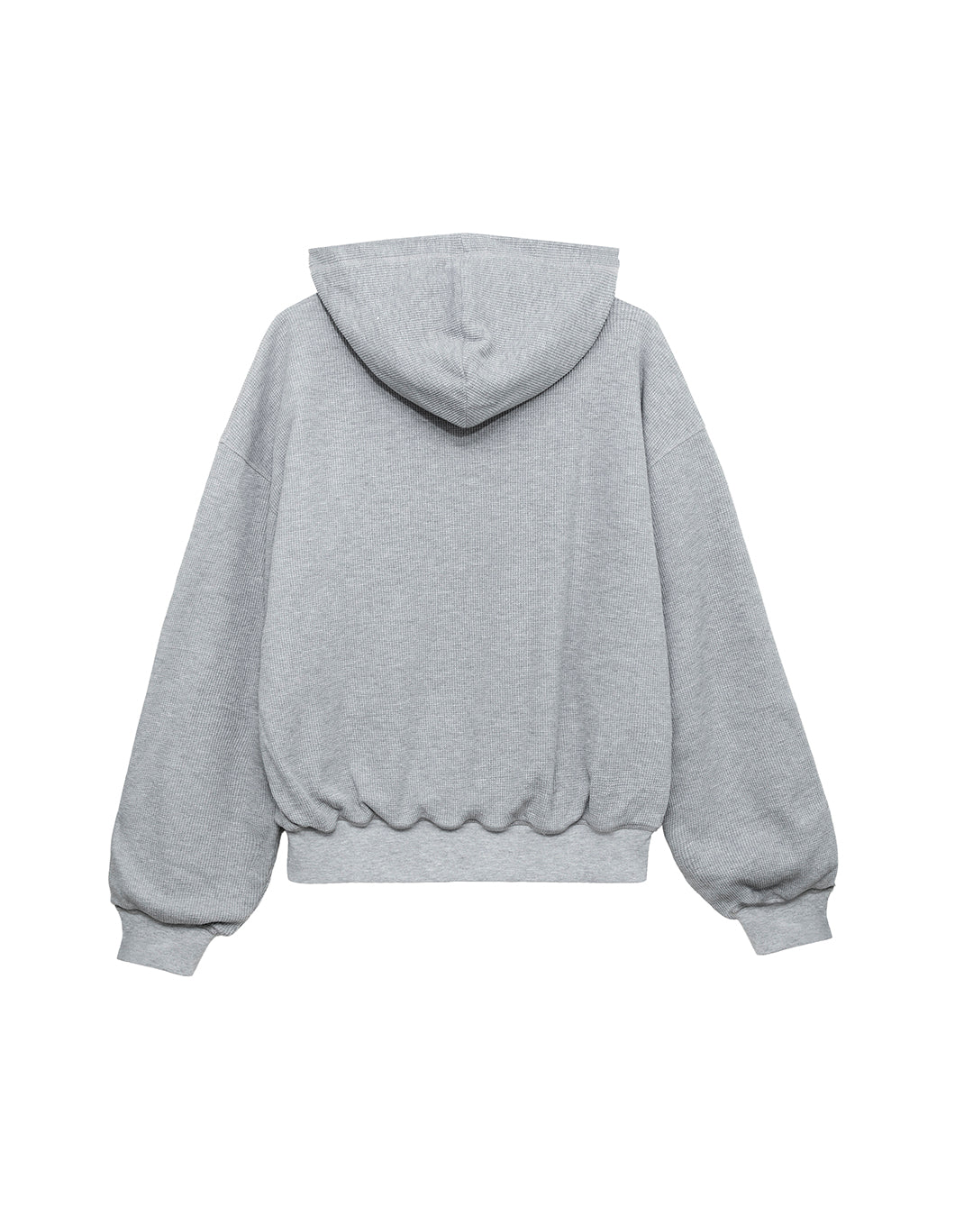 All Over Reversible Full-zip Grey Melange