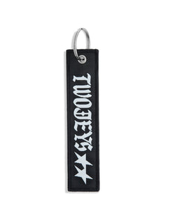 Icon Link Woven Keychain