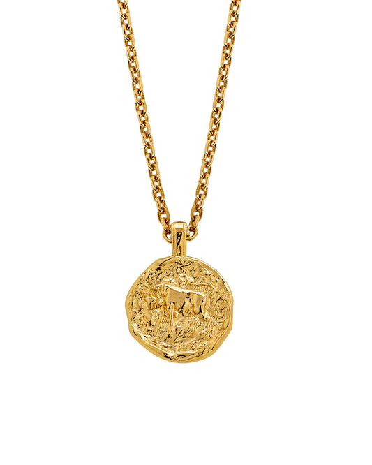 Taurus Necklace Gold