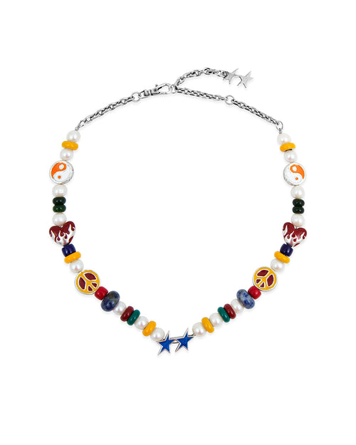 Collier Yin Yang Flame