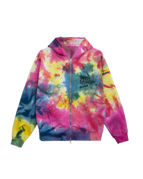 Tie-dye Zipper – Twojeys