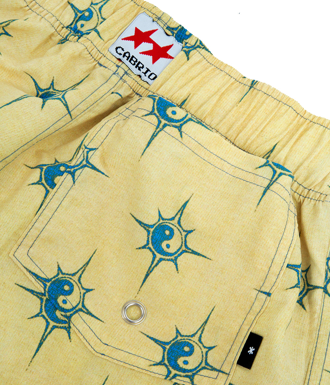 TJ x Cabrio Yellow Swimwear