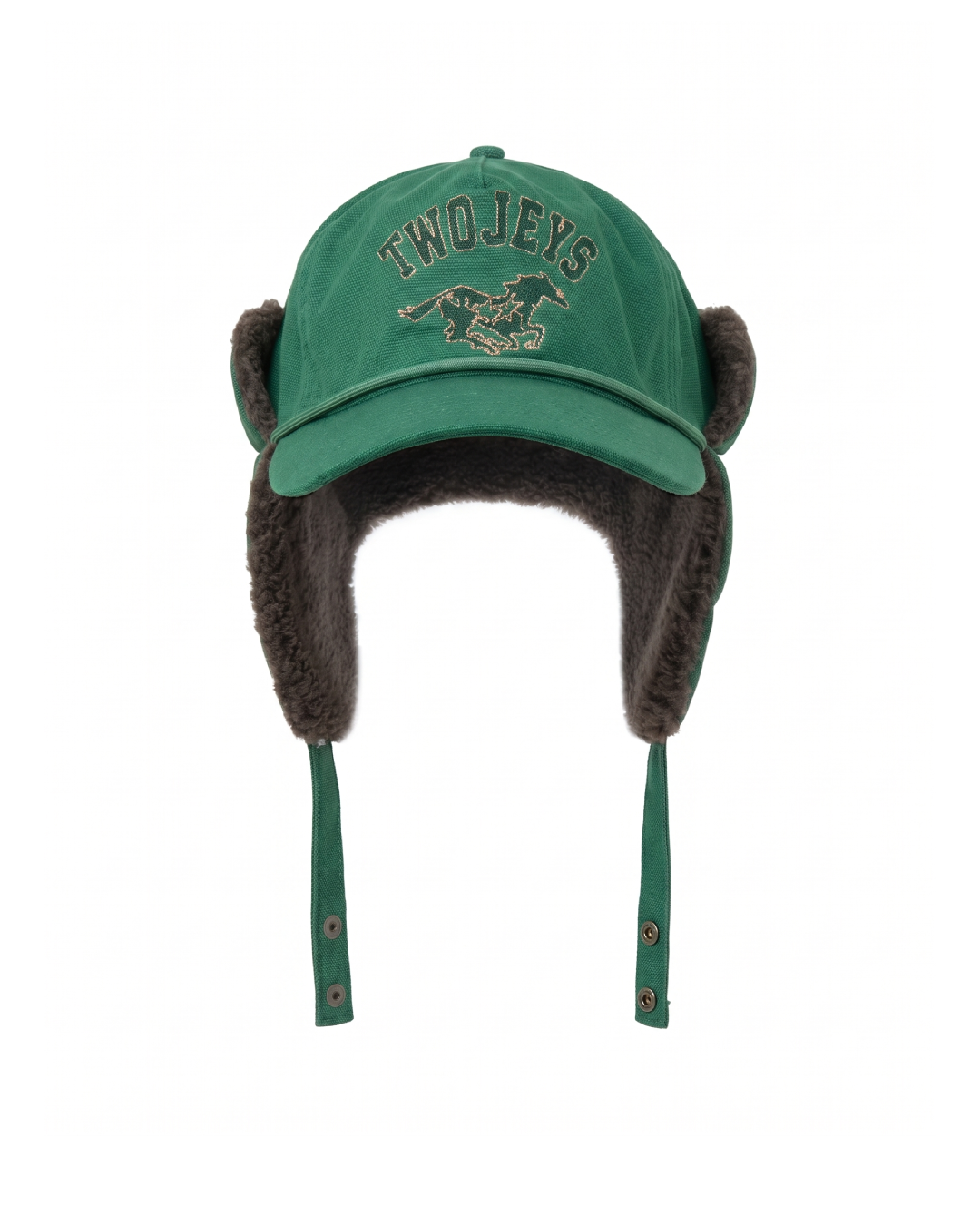 Twojeys Varsity Green Earflap