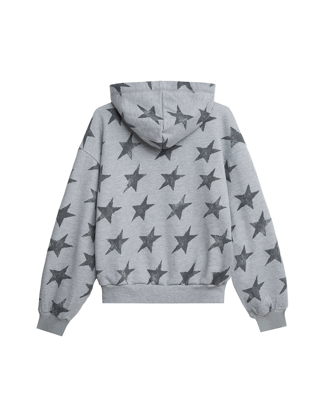 All Over Reversible Full-zip Grey Melange