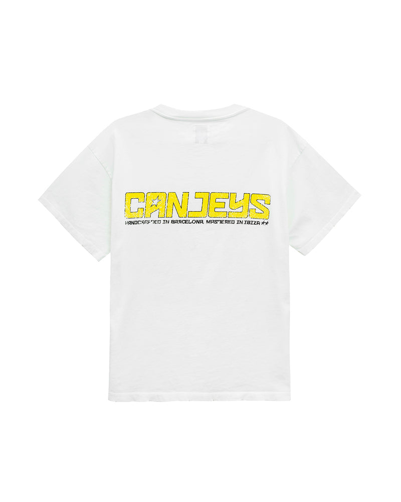 Can Jeys Vintage White T-Shirt