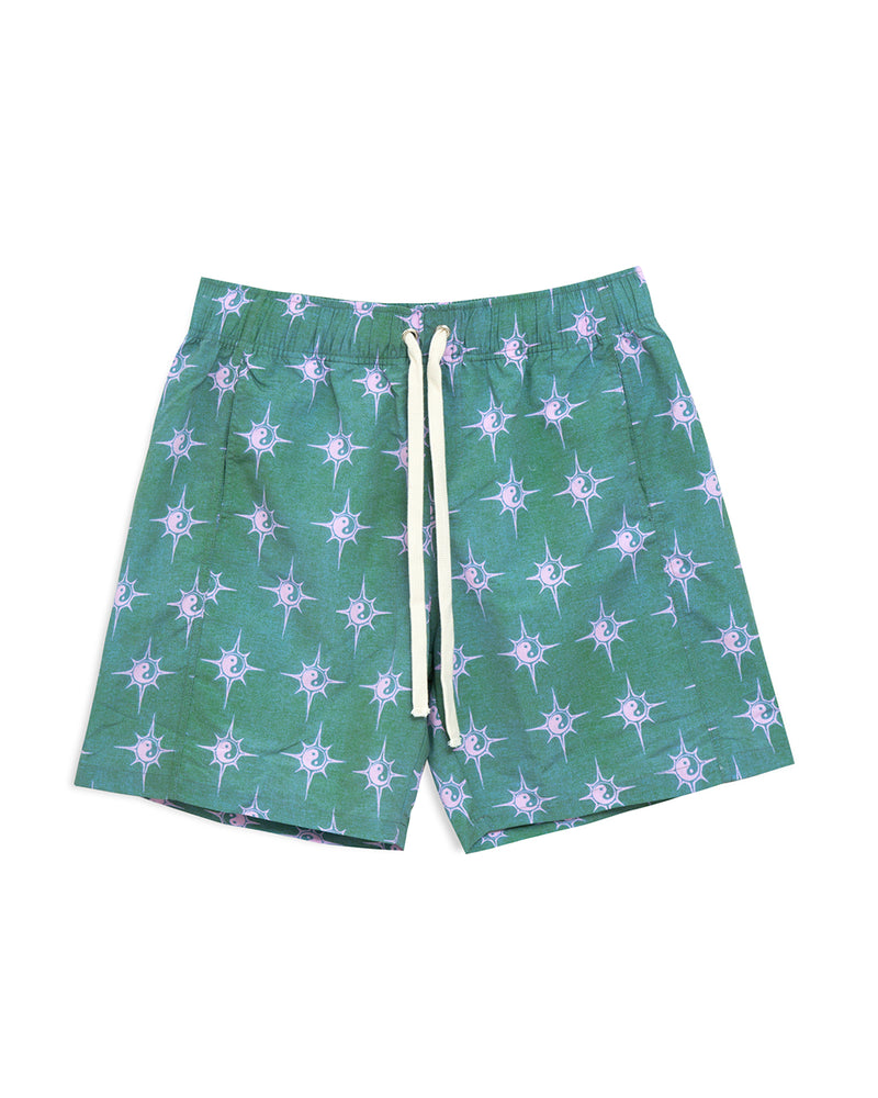 TJ x Cabrio Green Swimwear