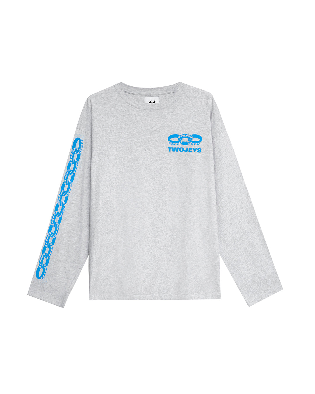 Melange Icon Chain Long Sleeve Tee
