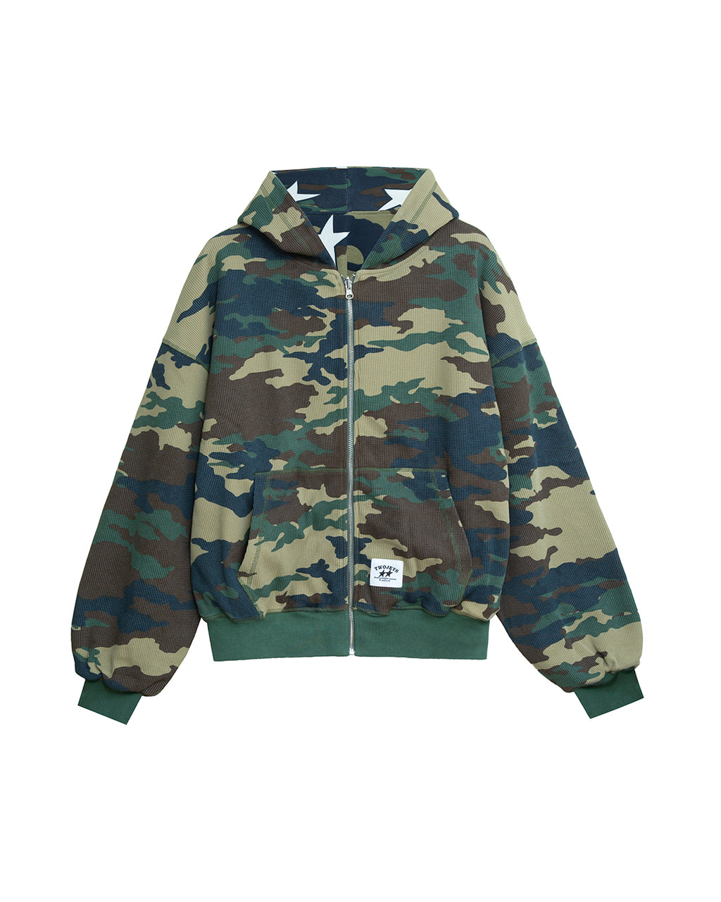 All-over Icon Full-zip Camo