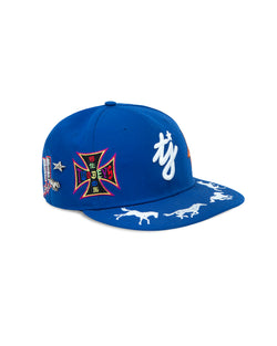 NE X TJ Embroidered Royal Blue 59Fifty