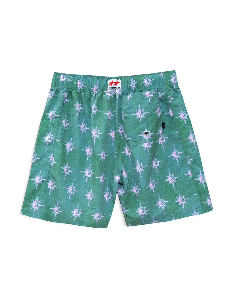 TJ x Cabrio Green Swimwear