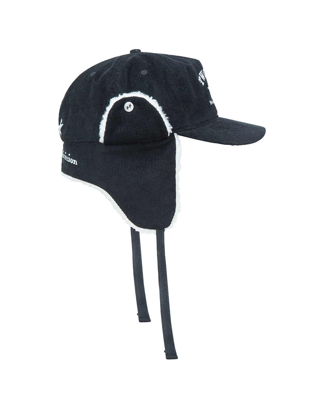 Heavy Silver Black Earflap – Twojeys