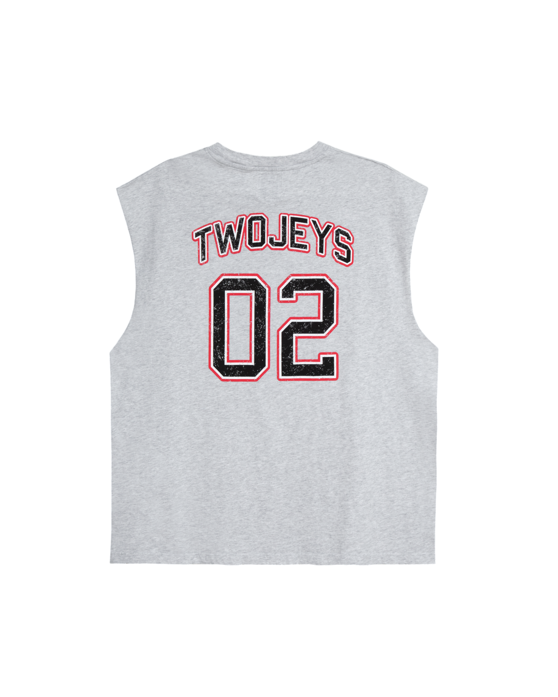 Twojeys Sleeveless Varsity Tee