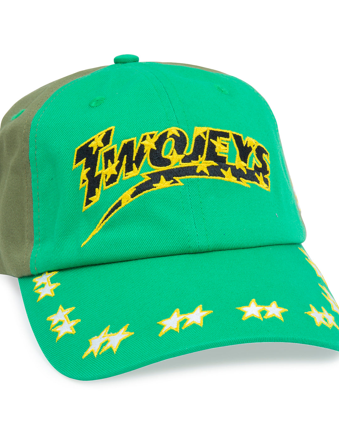 Embroidered Green Dad Cap