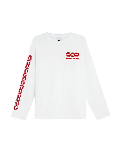 こ*ん様 ennoy Long Sleeve Hem Rib Tee White ennoy LONG SLEEVE HEM RIB TEE (WHITE) L