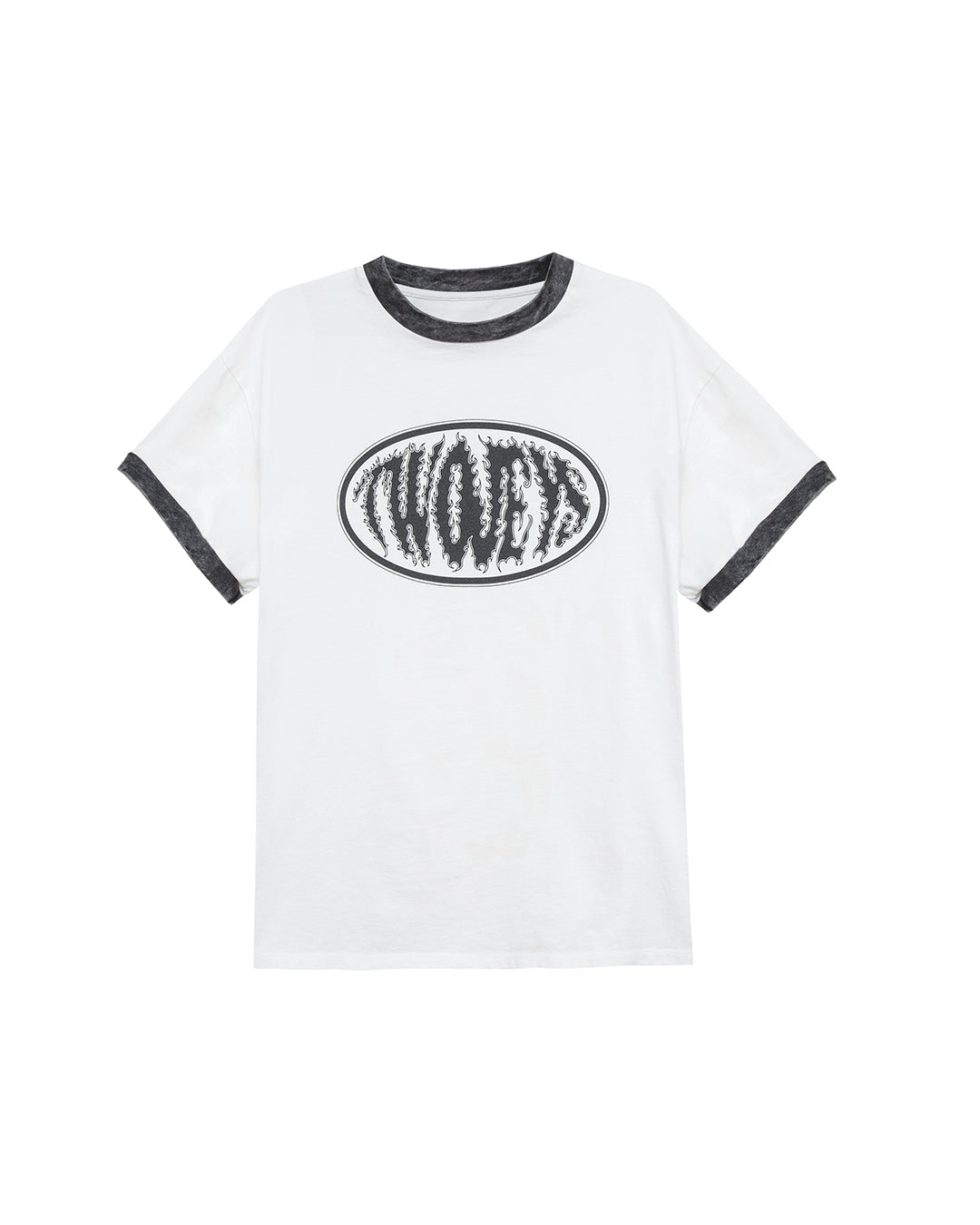 Two Tone Oval T-Shirt