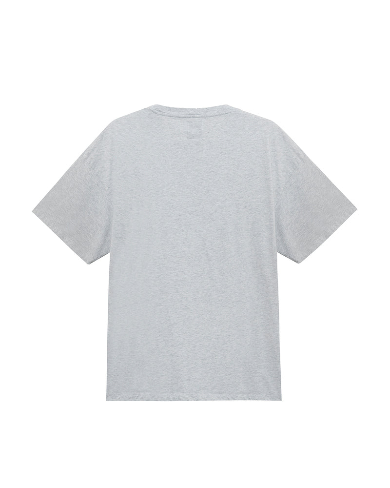 TJ X Golf Tee Grey Melange