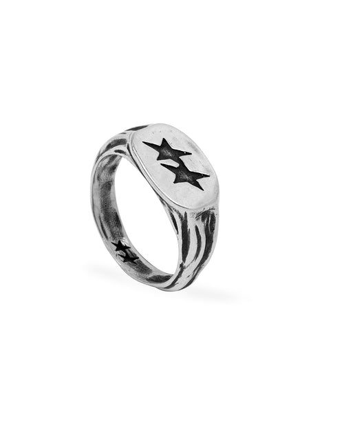 Superstar Signet Ring – vista frontal