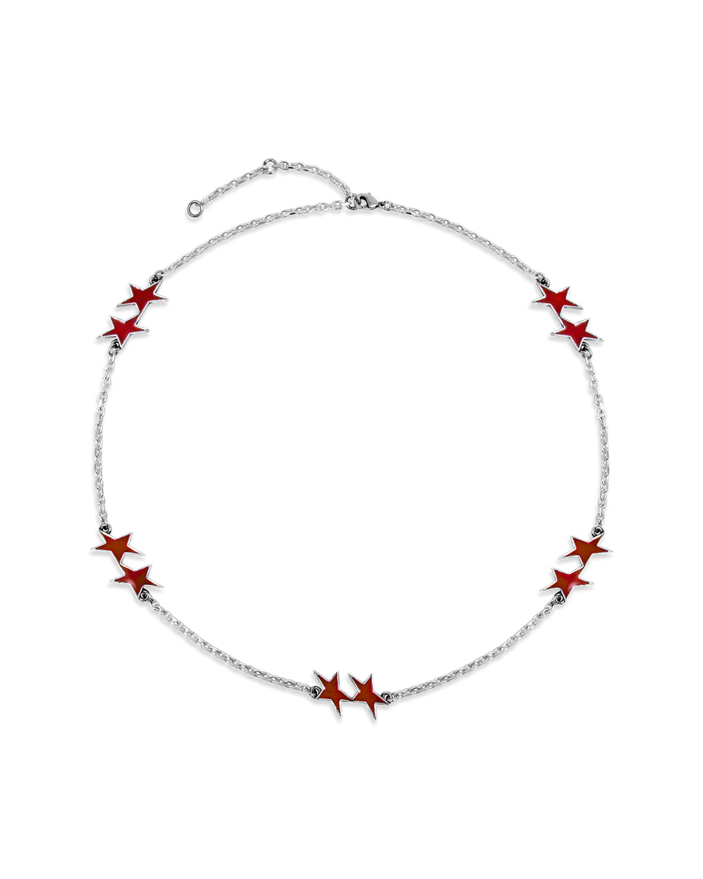 Collier Enameled Icon Rouge  