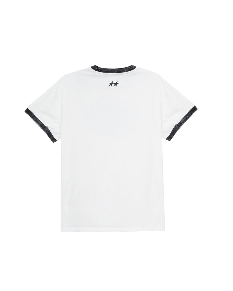 Two Tone Oval T-Shirt