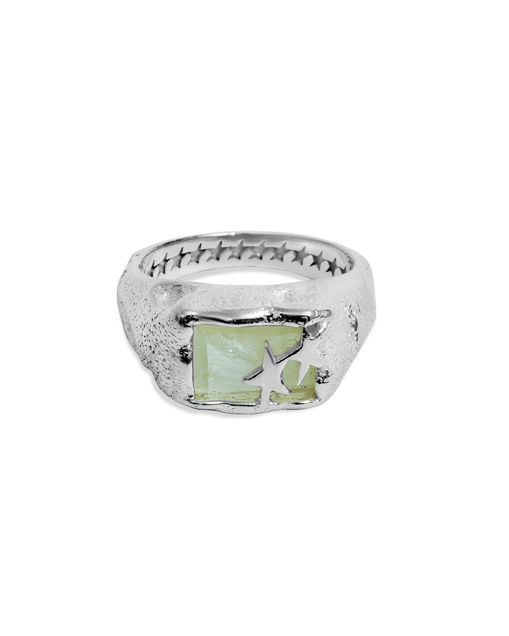 Yellow Baguette Stone Ring
