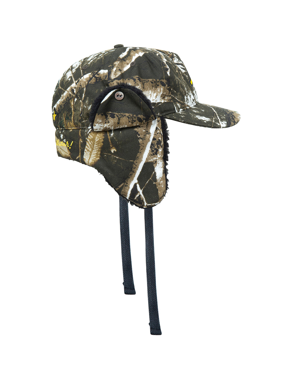 TJ Initials Camo Earflap