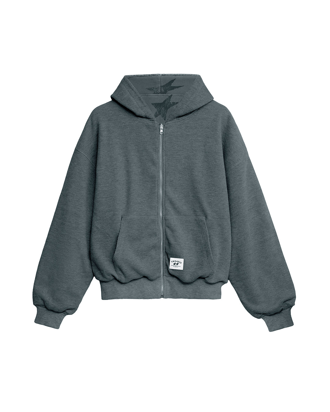 All-over Icon Full-zip Black