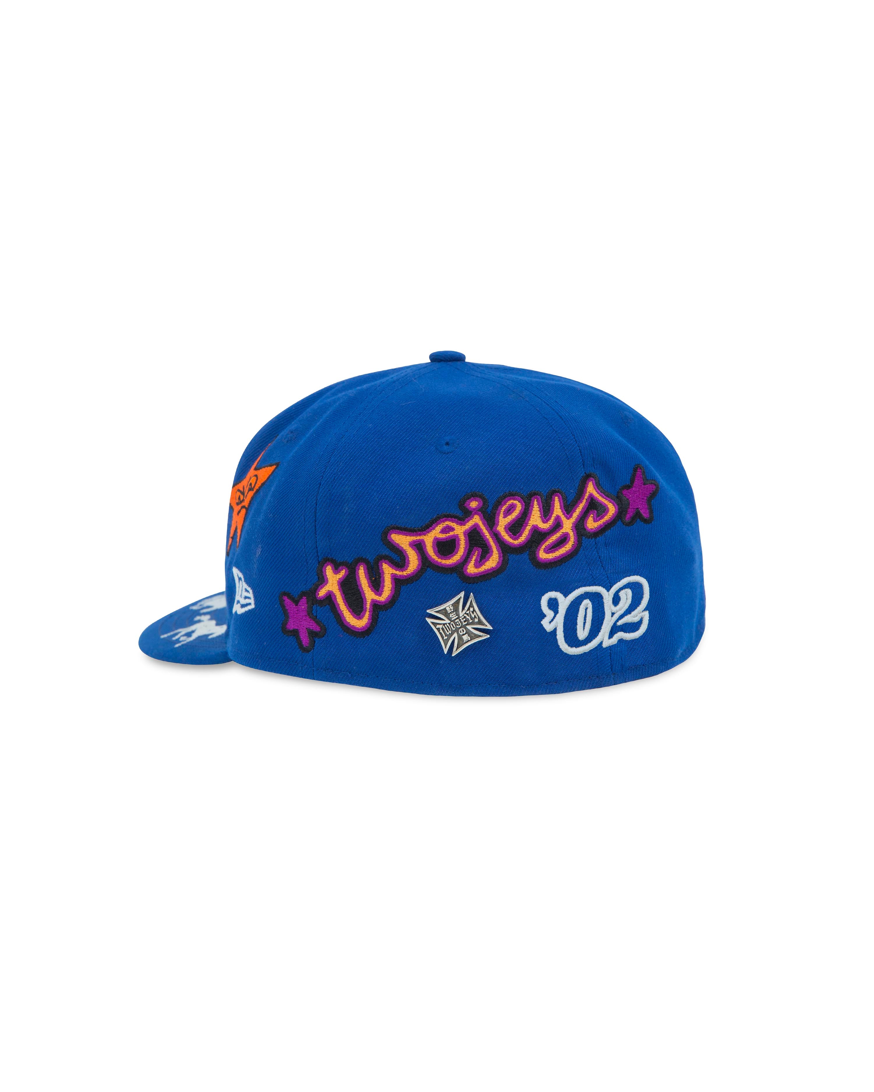 NE X TJ Embroidered Royal Blue 59Fifty