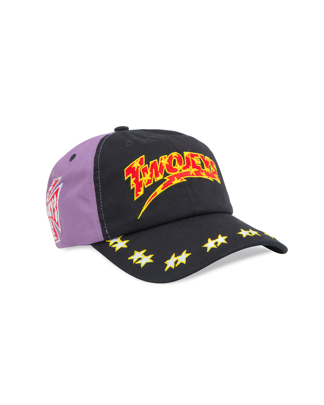 Embroidered Purple Dad Cap