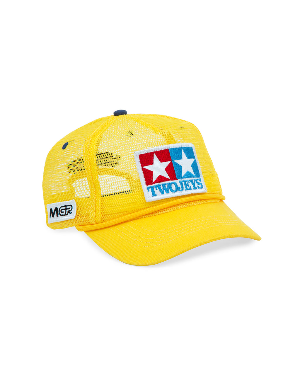 Gorra Trucker Moto GP amarilla 